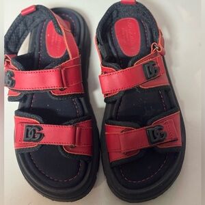 Kids Red Sandals